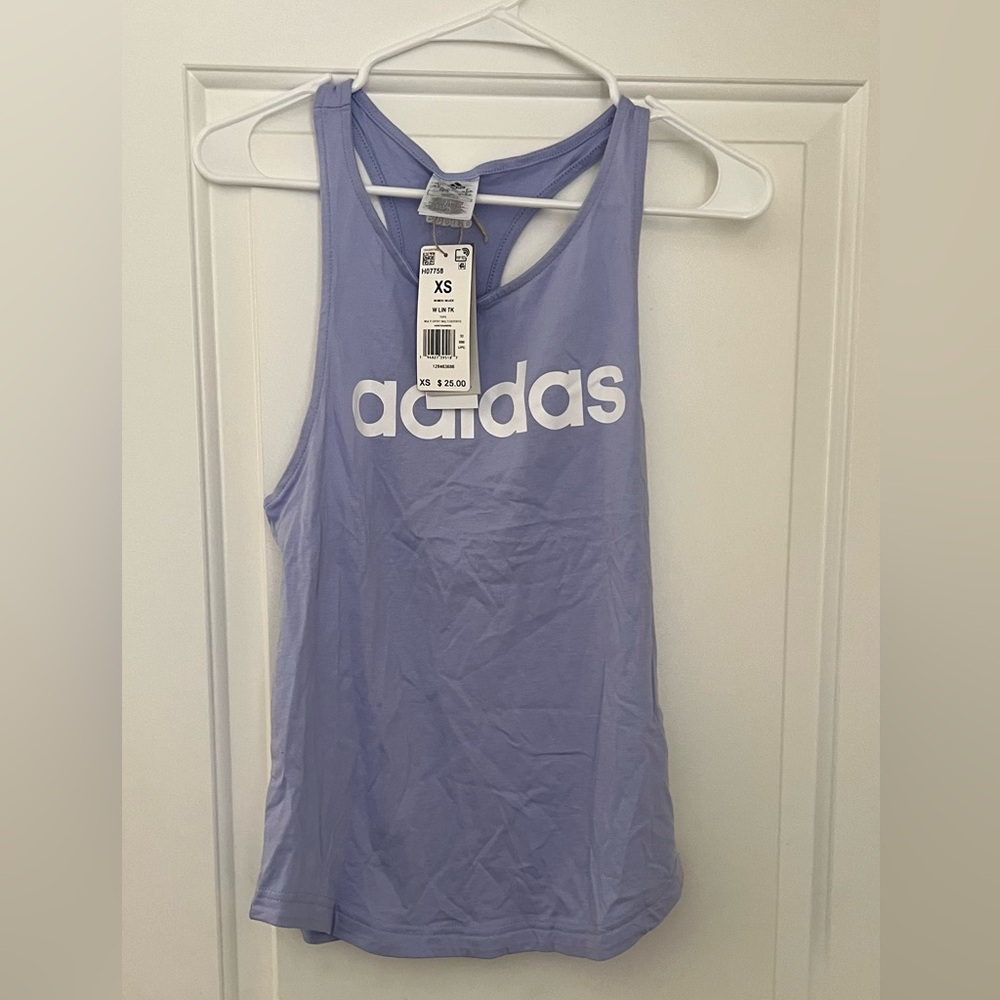 Adidas racer back tank top